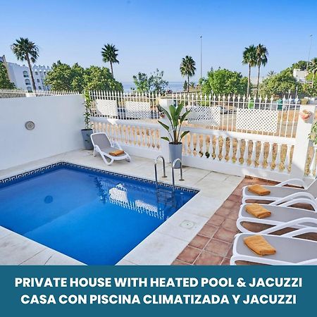 Villa Pura - Private Jacuzzi & Heated Pool Nerja Kültér fotó